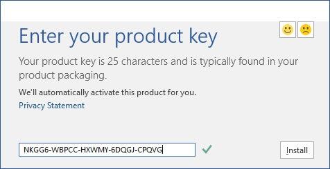 Serial Key For Ms Office 2016